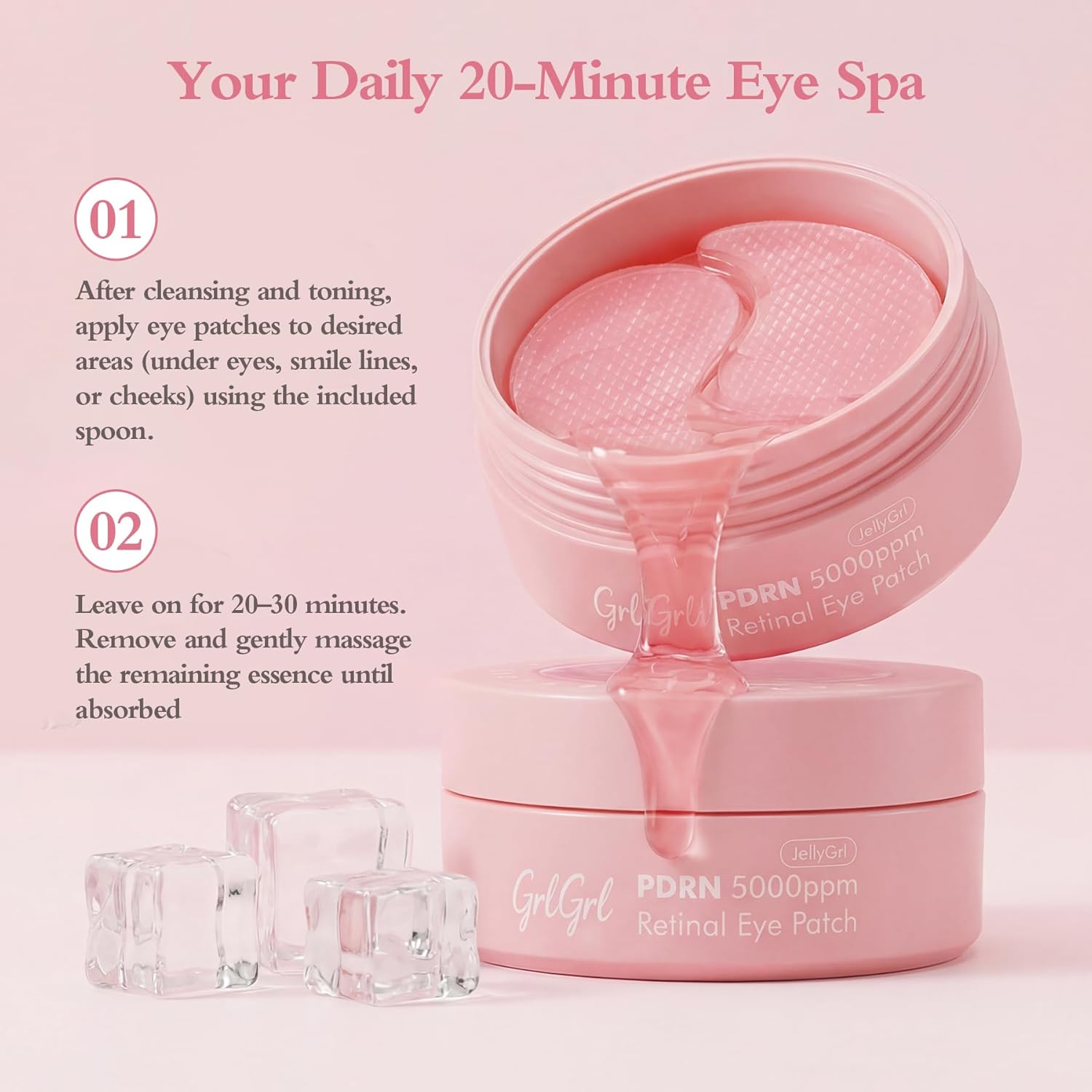 Thumbnail 6 de GrlGrl PDRN Eye Patches for Puffy Eyes