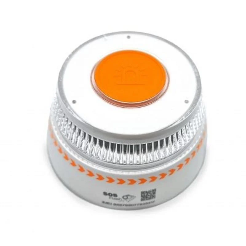 Detalle 2 de Baliza SOS FLASH V16 Connected Homologada DGT geolocalizada 📶📡