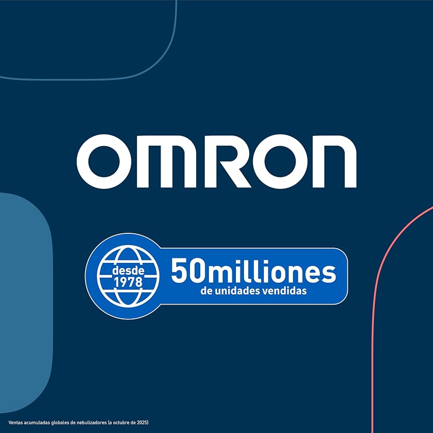 Detalle 2 de OMRON X101 Nebulizador para niños y adultos. Trata asma y bronquitis 🌬