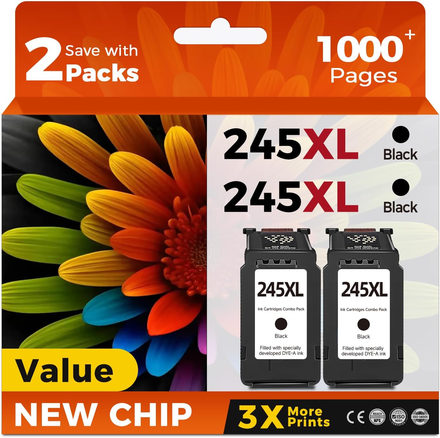 Detalle de Skyink Ink Cartridges 245XL
