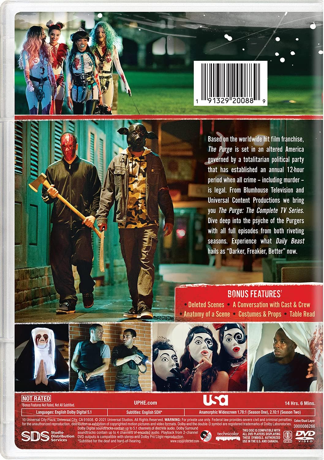 Thumbnail 1 de The Purge: The Complete TV Series DVD, Both Seasons, NTSC Format