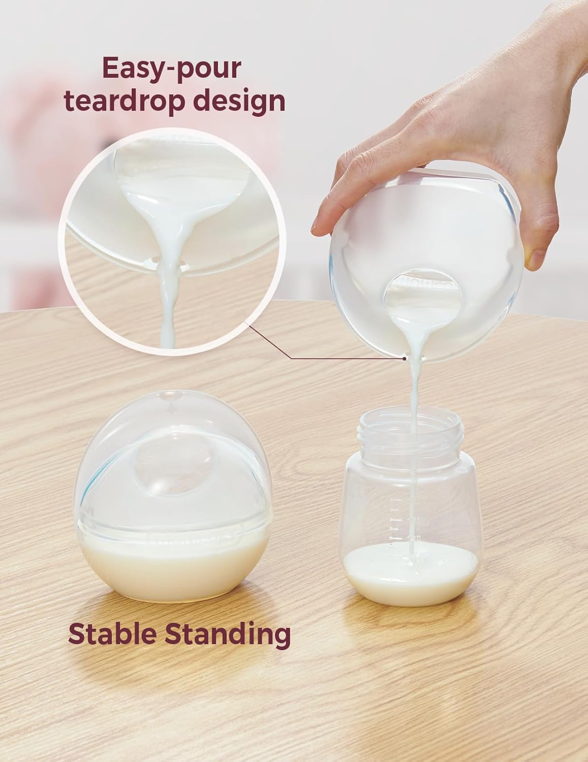 Thumbnail 5 de Momcozy Breast Milk Collector: Reusable Silicone Shells for Quiet, Practical Milk Catching