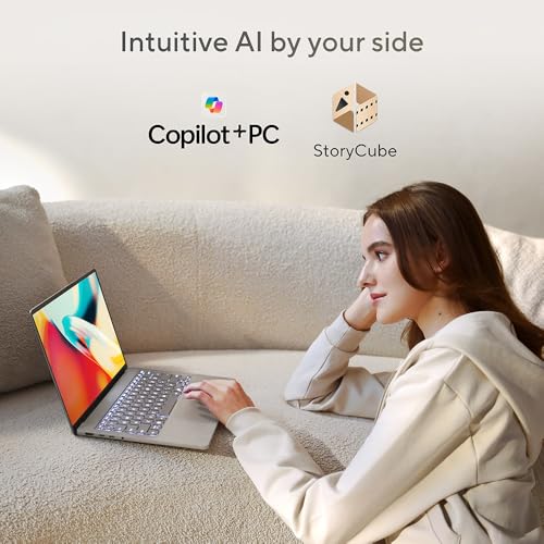 Thumbnail 6 de ASUS Zenbook A14 UX3407QA Copilot+ PC: Lightweight AI-Driven Productivity