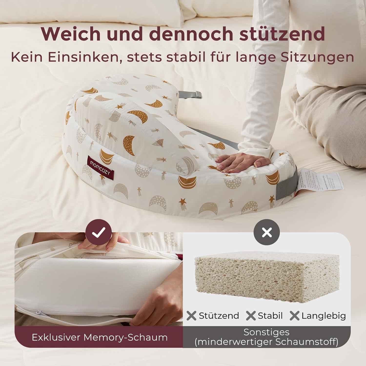 Thumbnail 3 de Momcozy Stillkissen Sicherheitsstütze 57,4 cm