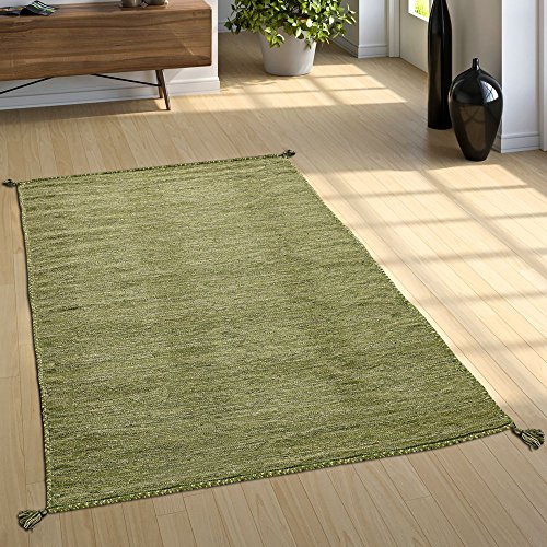 Paco Home Tapis Salon Vert 240x340 cm ⚙