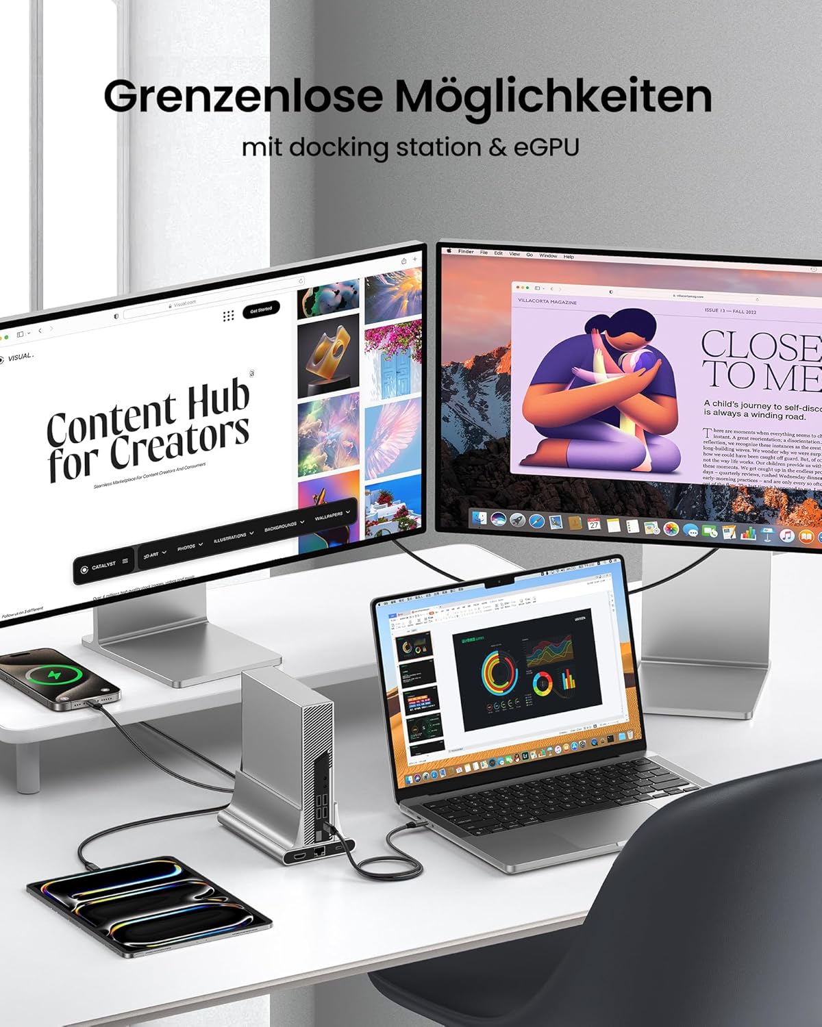 Thumbnail 5 de Silkland USB C Datenkabel 30cm 20Gbps