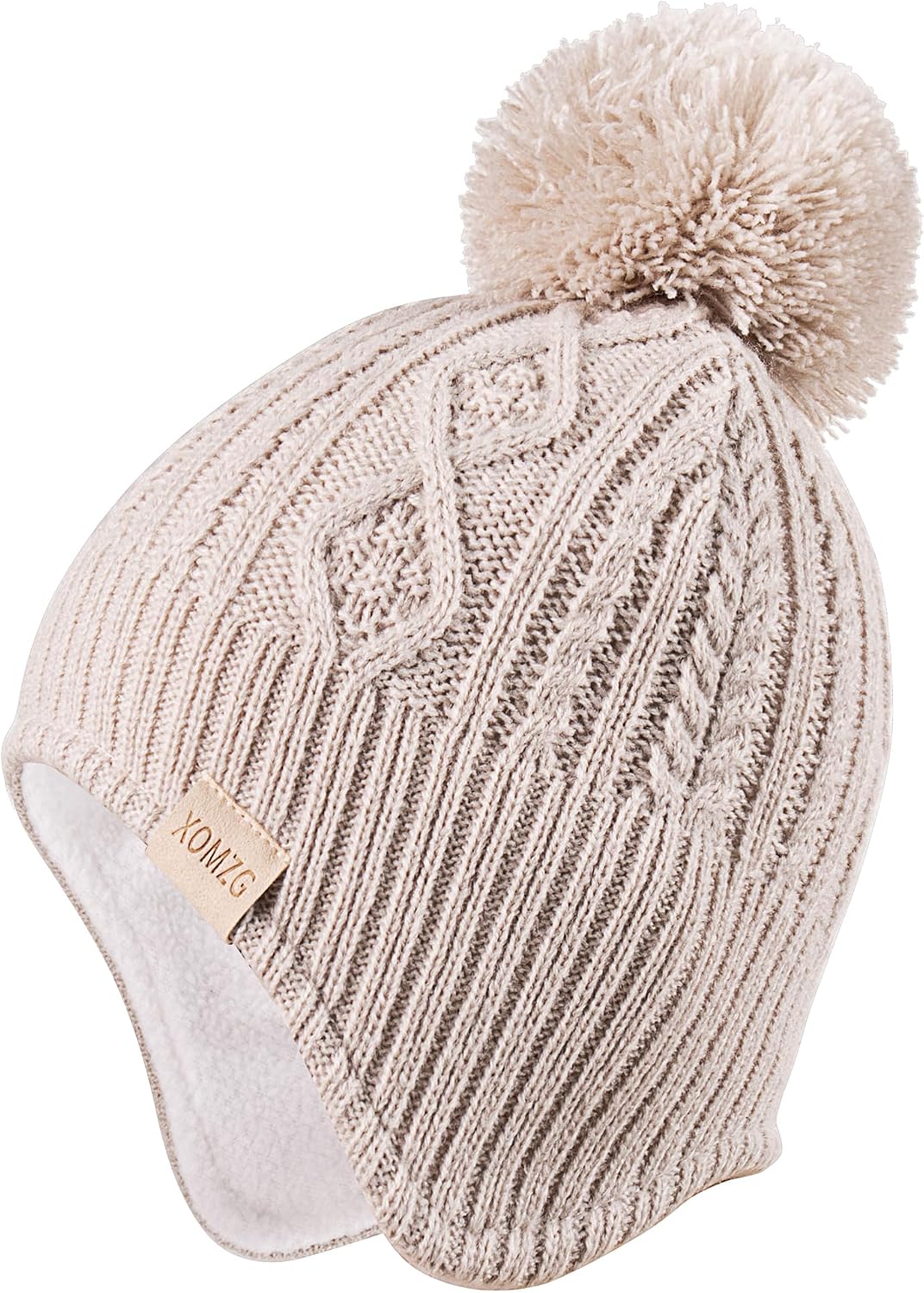 Detalle de Baby Beanie Hat and Scarf Set, 0–36 Months