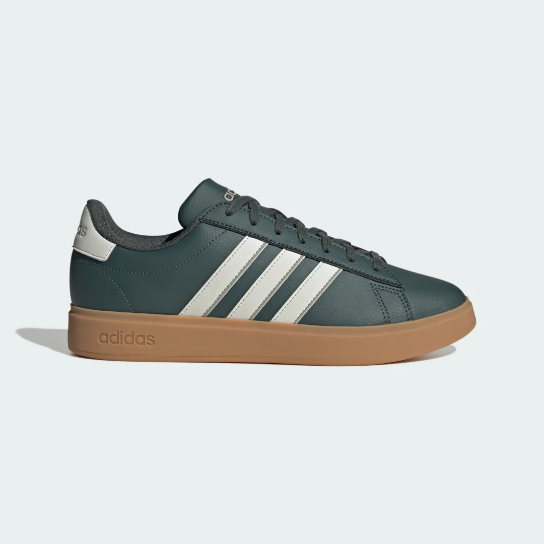 Detalle de Zapatilla Grand Court Cloudfoam Comfort de Adidas — Gris