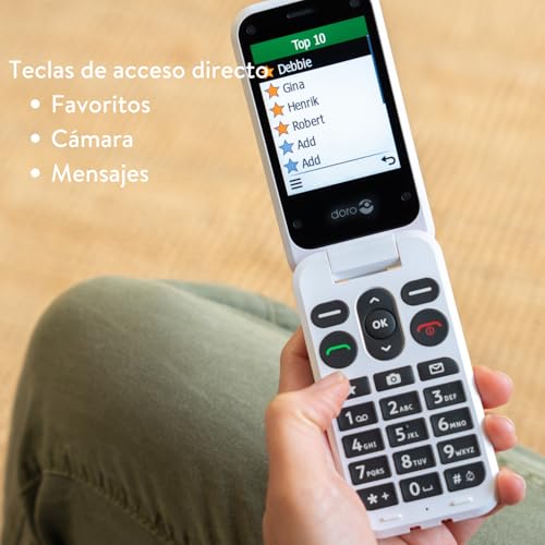Thumbnail 4 de Doro Leva L20: teléfono móvil con tapa, gran facilidad de uso y ayuda a la seguridad