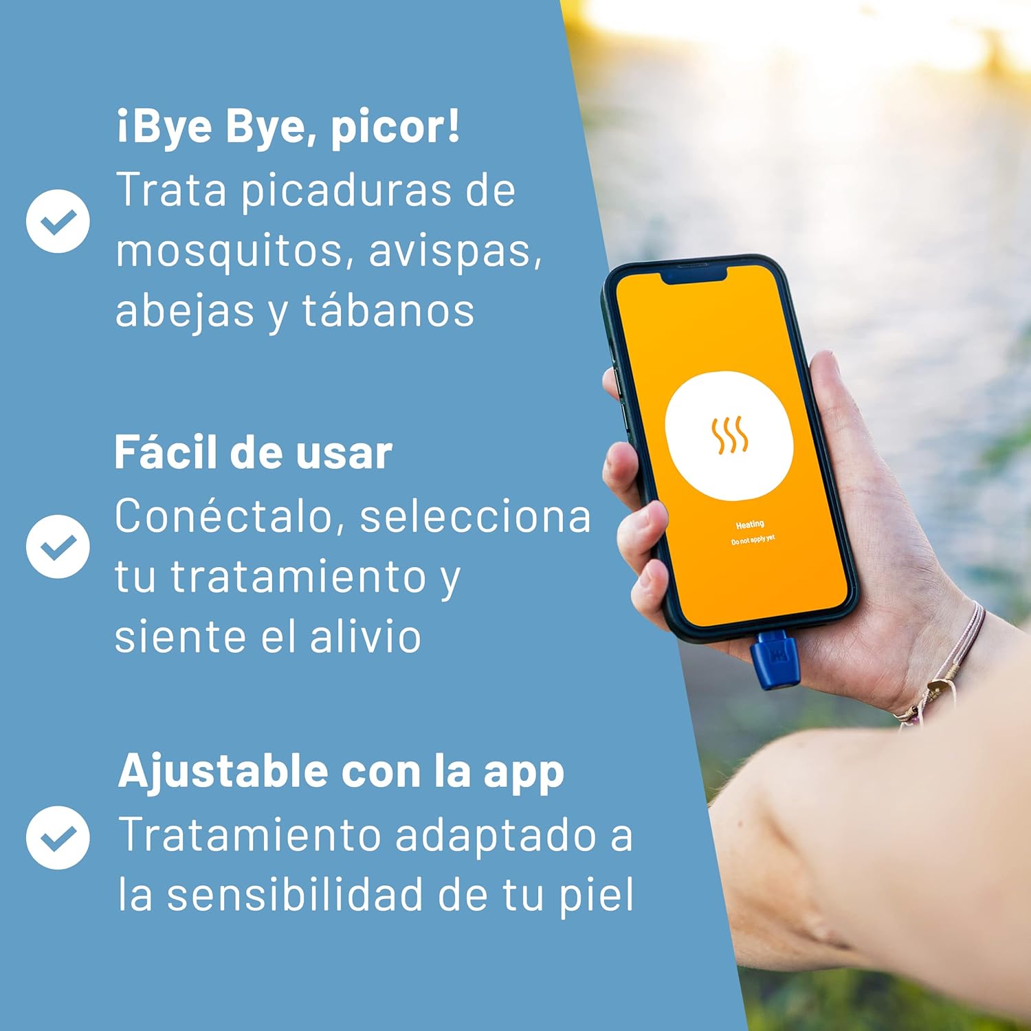 Thumbnail 2 de Heat It – Dispositivo para Picaduras con Smartphone