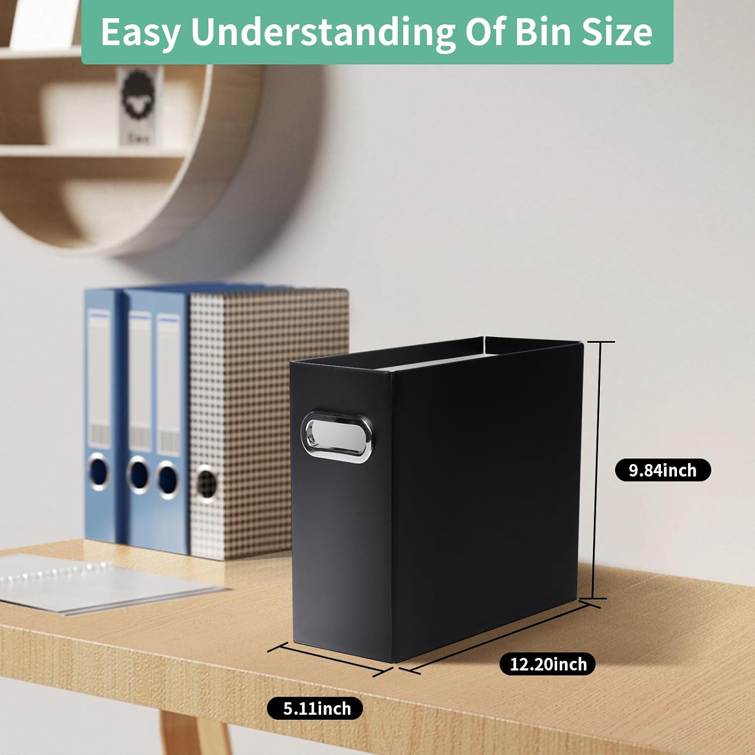 Thumbnail 1 de Tcbelosion Collapsible File Organizer Box 1 Pack 🗂