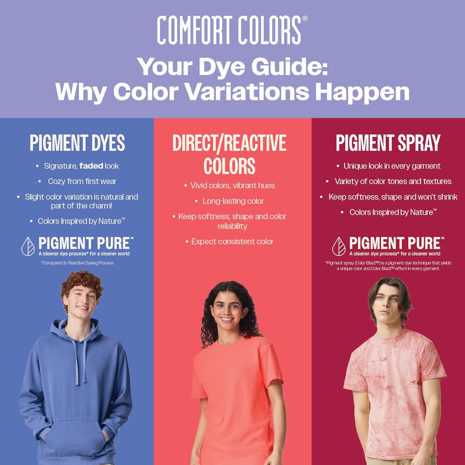 Thumbnail 5 de Comfort Colors Adult Heavyweight Short Sleeve Tee (Style G1717/G1745) – Multipack