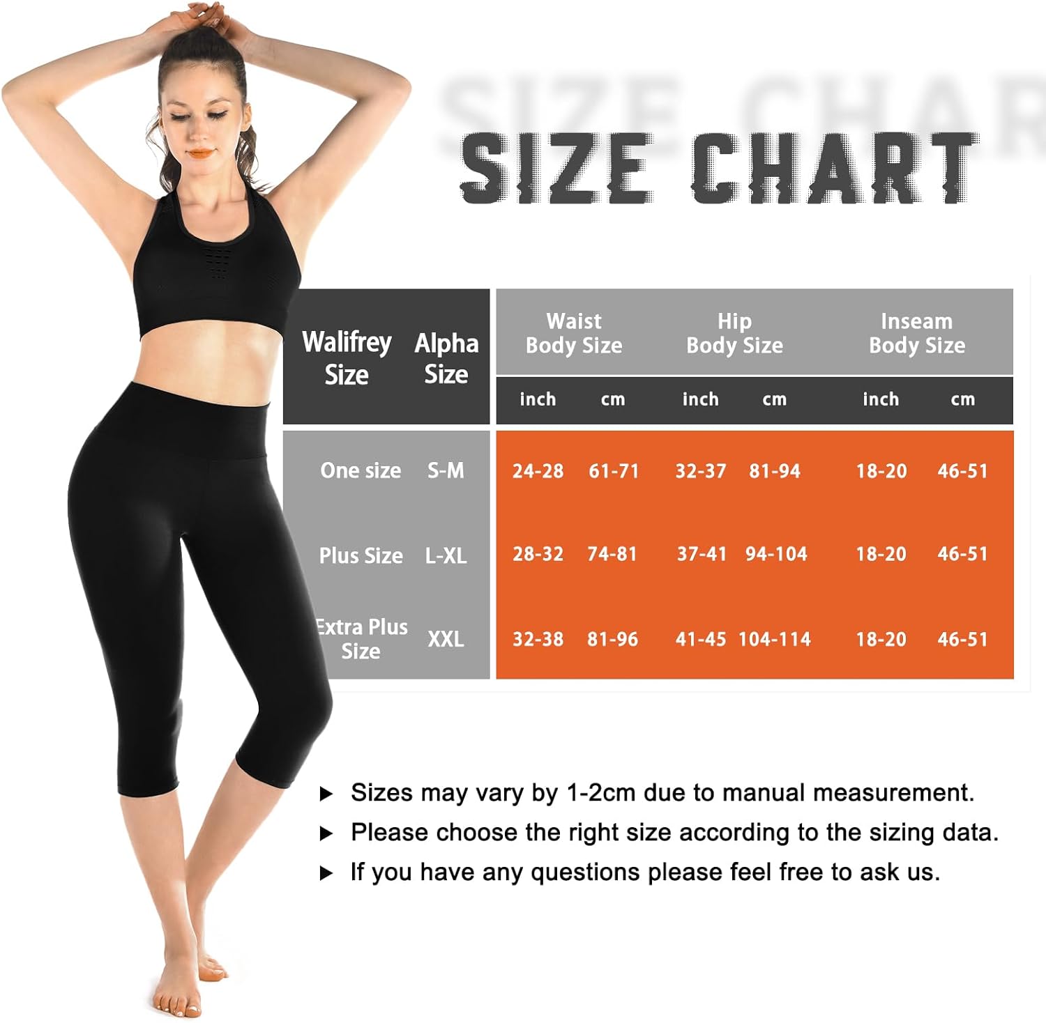 Detalle 2 de Capri leggings for women buttery soft