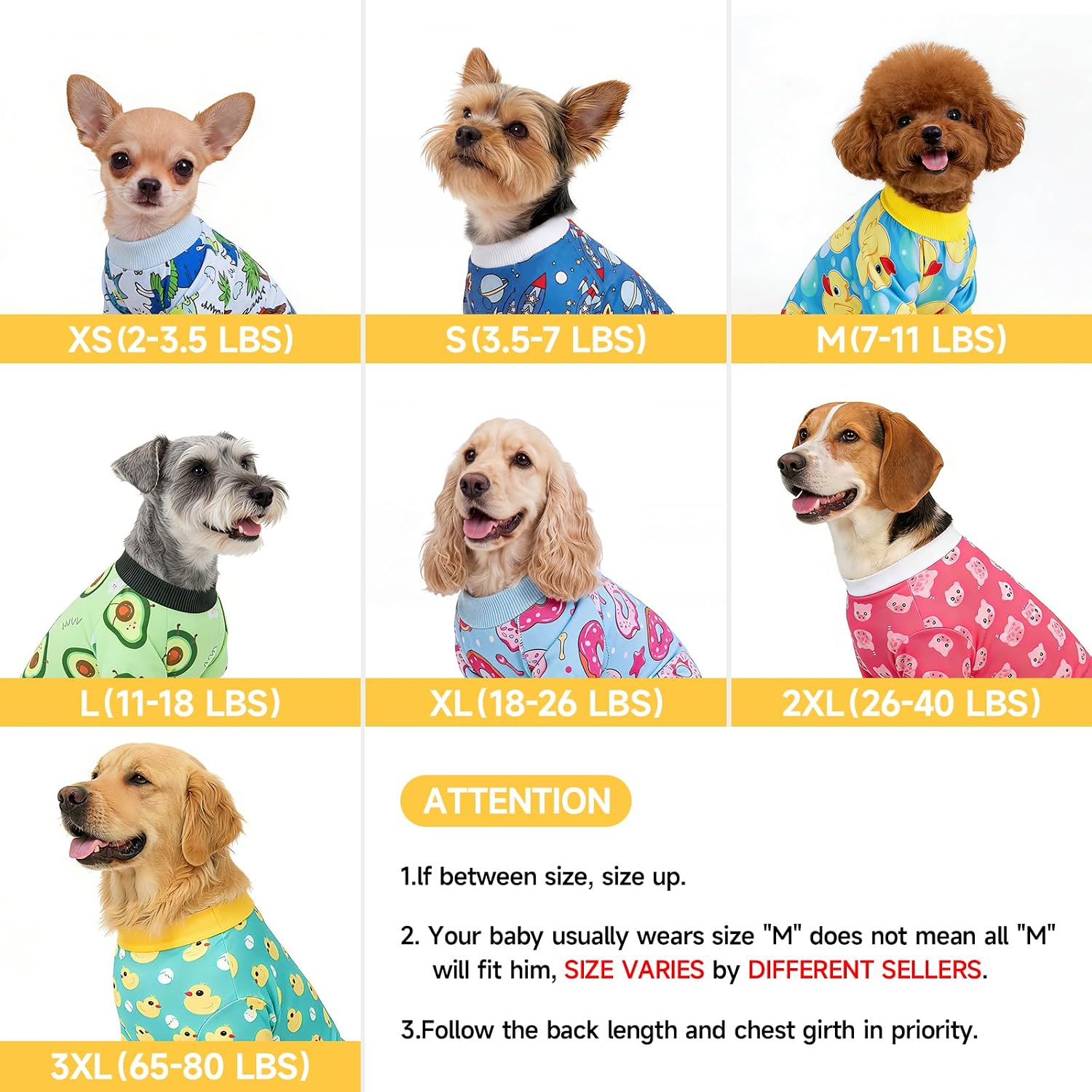 Detalle 1 de XPUDAC 32-1-dog-x-small Dog Halloween Pajamas, Stretchy Four-Leg Fit
