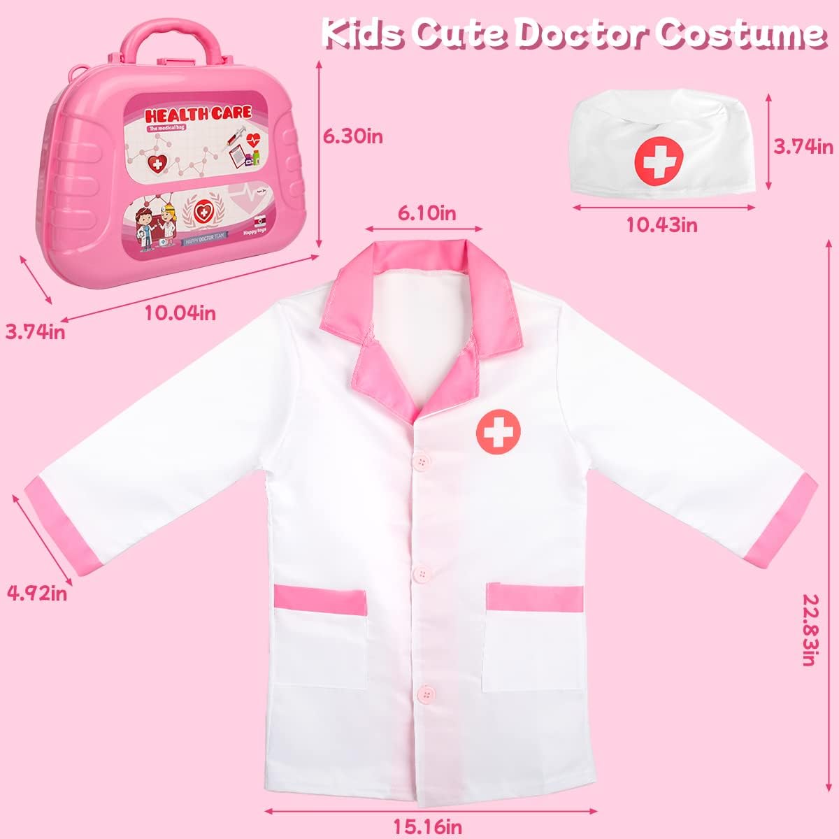 Thumbnail 5 de MELAND Doctors Set for Kids 23‑piece