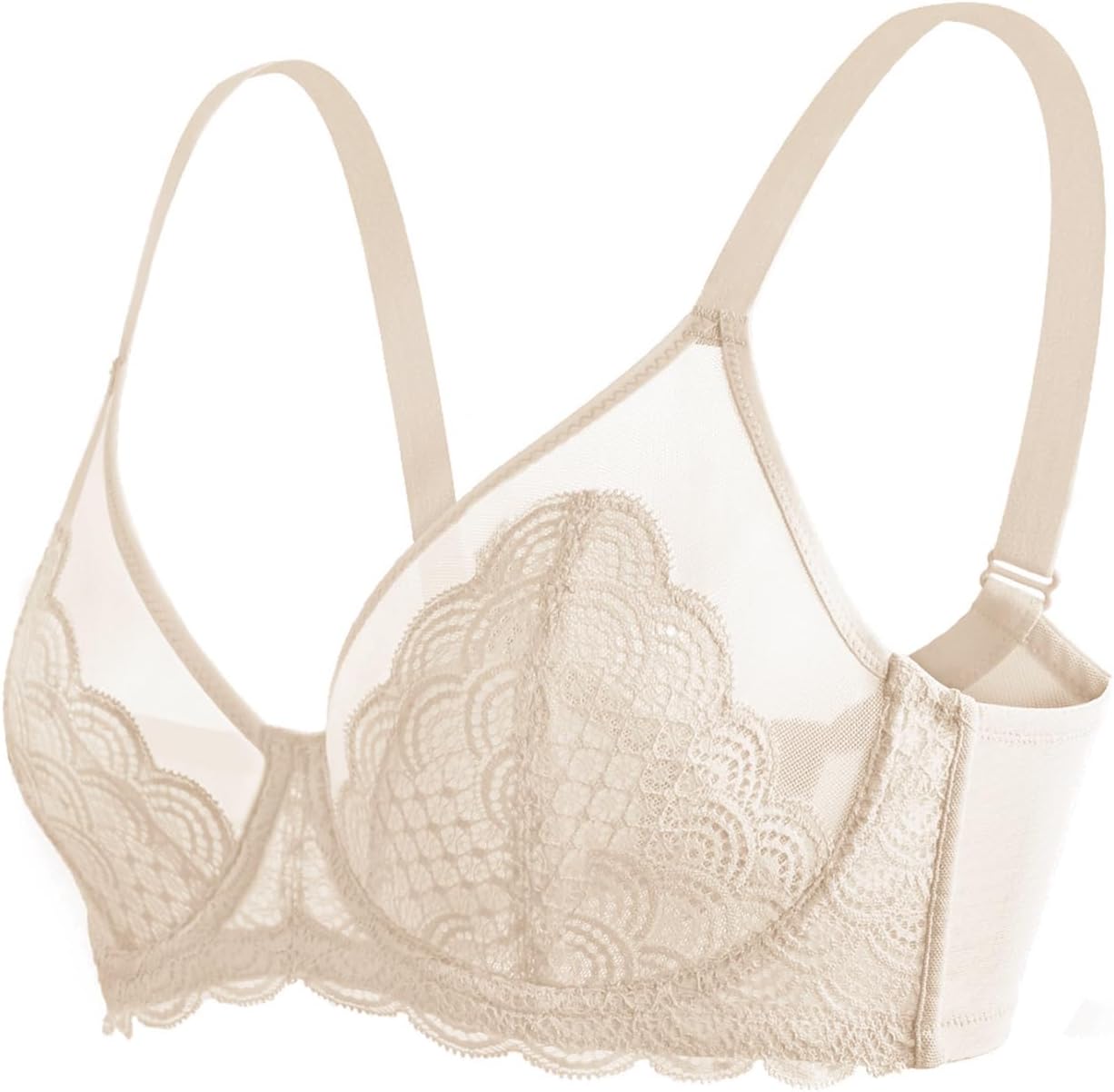 Thumbnail 5 de HSIA Mermaid Scales Minimizer Bra 32–46