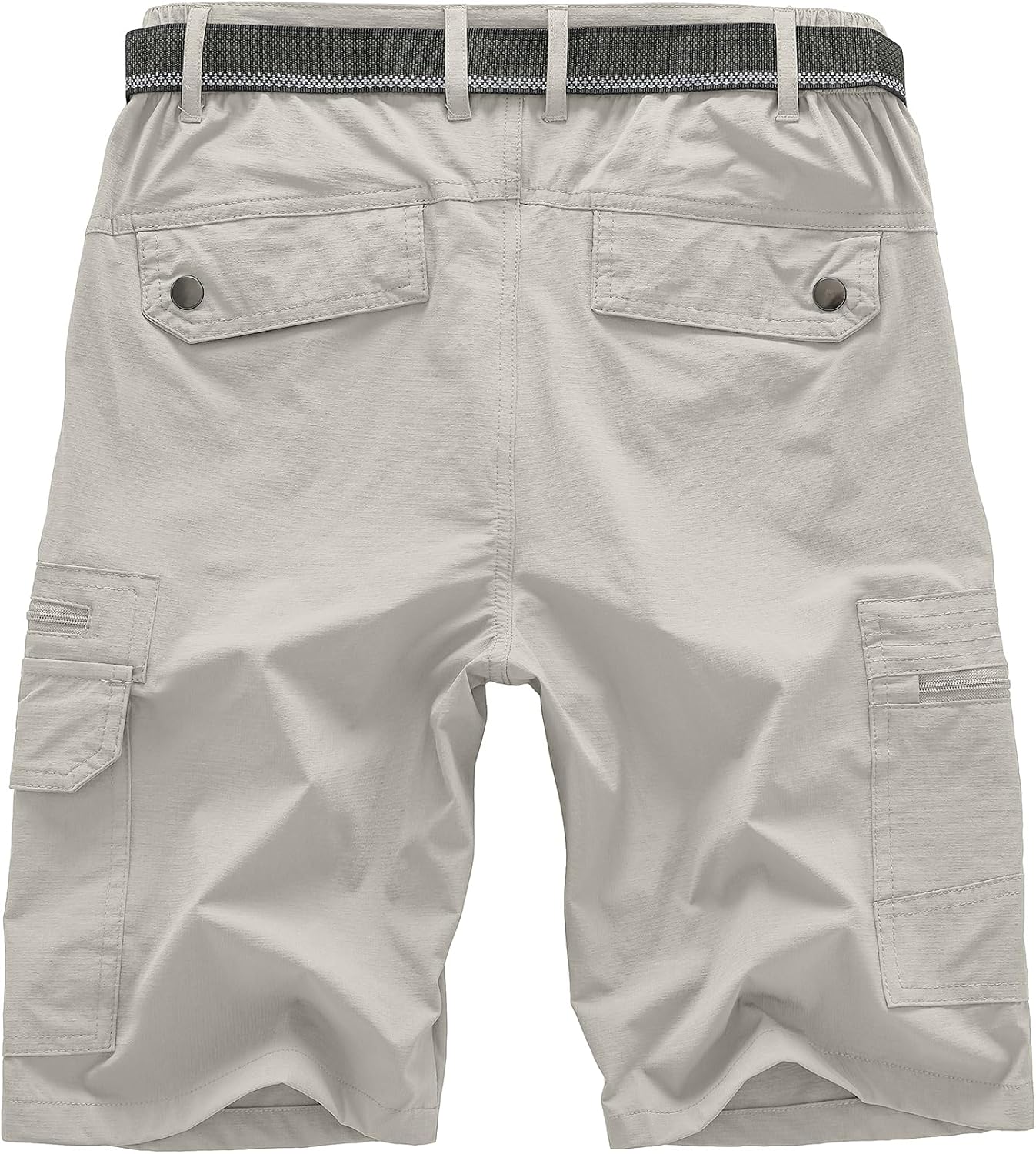 Detalle de Jessie Kidden Men's Cargo Hiking Shorts, Quick-Dry Fabric, UPF 50, 7 Pockets