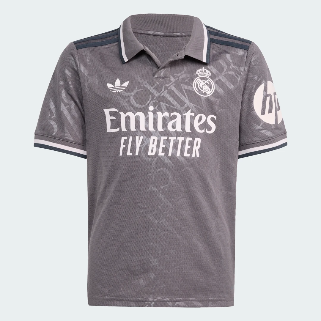 Detalle 2 de Camisa Tercera Real Madrid 24/25 para Adolescentes