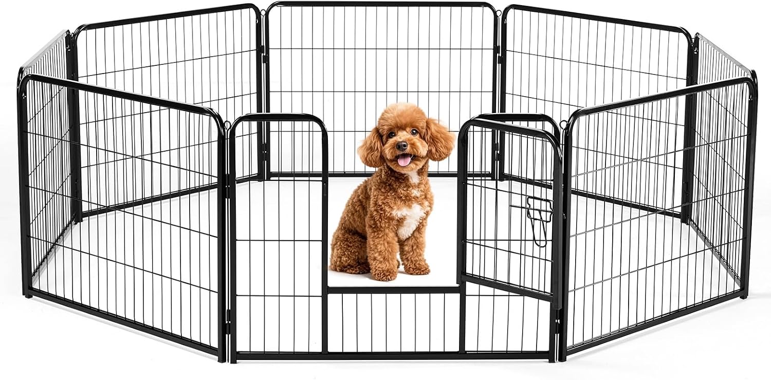 Detalle de DUMOS Dog Playpen, 24-Inch