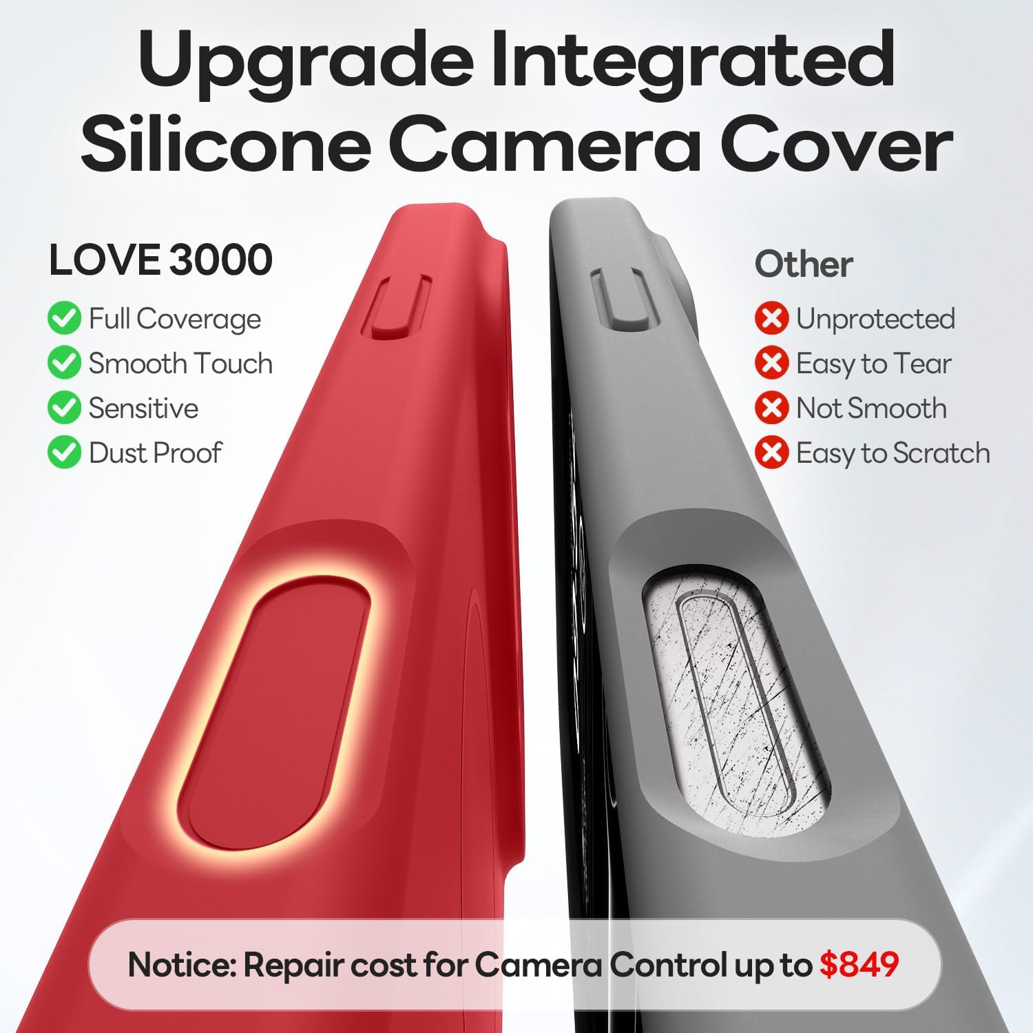 Detalle 2 de LOVE 3000 For i18 PM Case for iPhone 18 Pro Max, Red, MagSafe