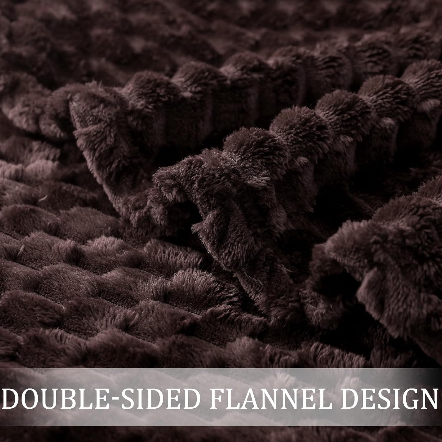 Detalle 2 de King fleece blanket 230x265 cm, extra large