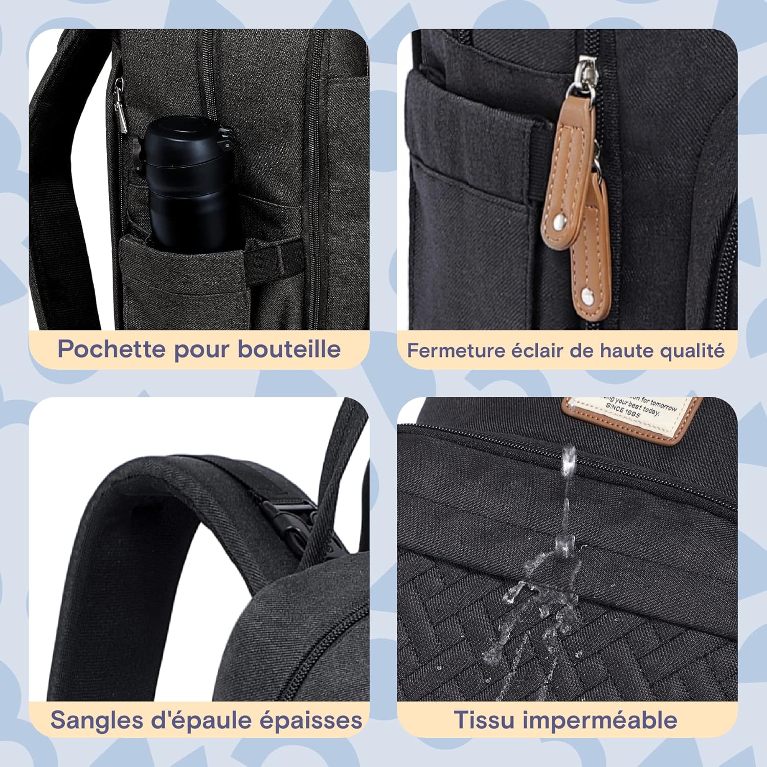 Thumbnail 5 de RUVALINO Sac à langer 43,1×31,7×21,6 cm