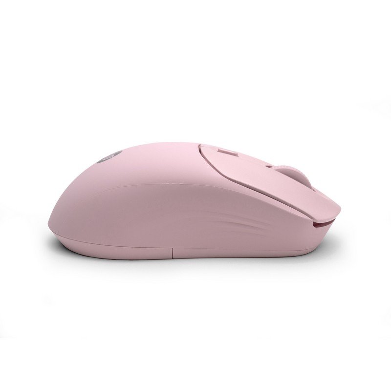Detalle de HP 400 Inalámbrico Dual Bluetooth/USB 2.4GHz Rosa: precisión silenciosa para movilidad y productividad
