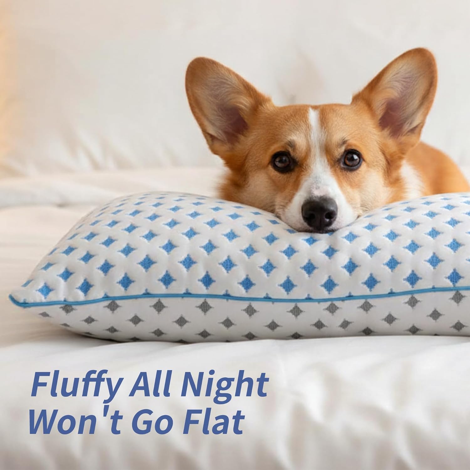 Thumbnail 6 de LOVELYREST Memory Foam Pillows 2 Pack: Adjustable King Loft with Cooling Breathability
