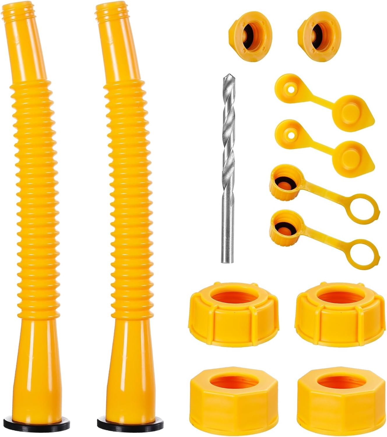 Detalle de FOANRIY 2.0-Y-2 Gas Can Spout Replacement Kit, 10.2-Inch, 2-Pack