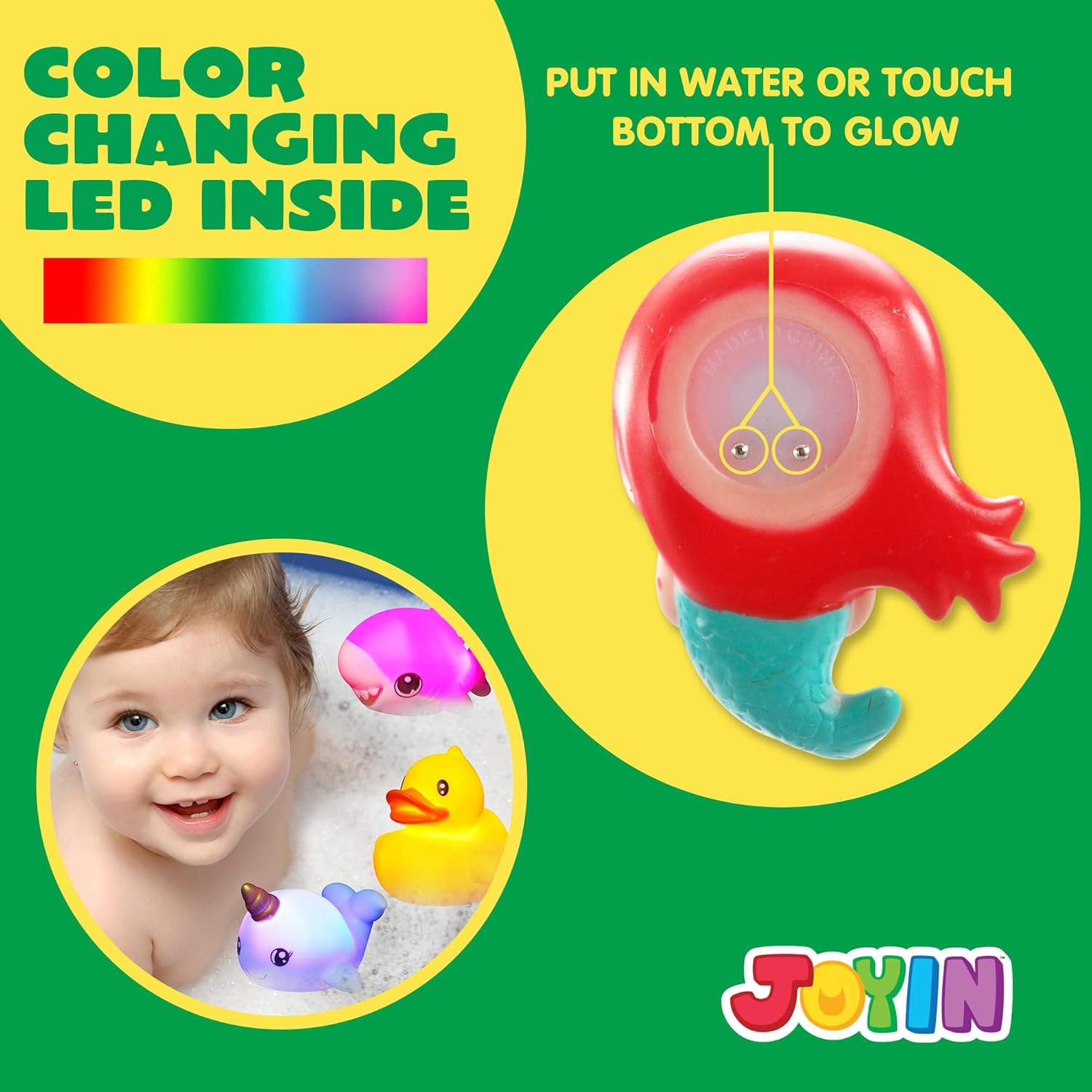 Thumbnail 2 de JOYIN 12 Light Up Bath Toys