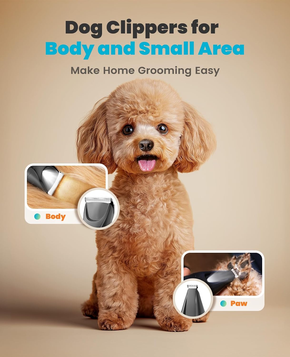 Thumbnail 3 de oneisall Dog Grooming Clippers 2-in-1