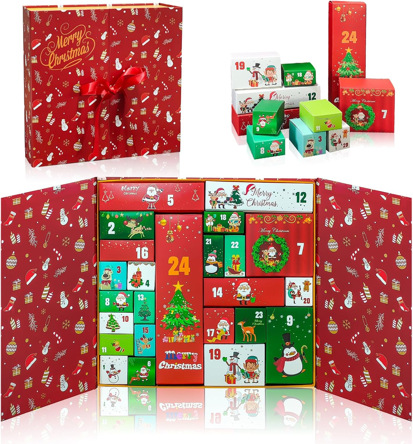 Thumbnail 3 de Calendrier de l'Avent 24 boîtes à remplir 🎁