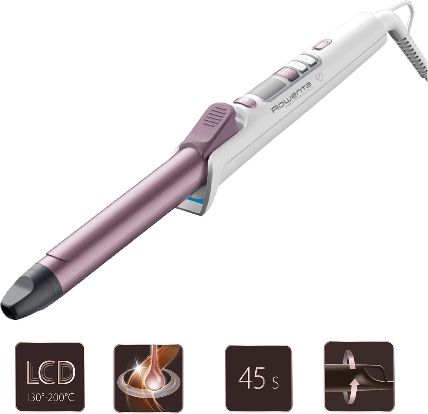 Thumbnail 5 de Rowenta Precious Curl CF3460 Rizador con Keratin y Shine 💖