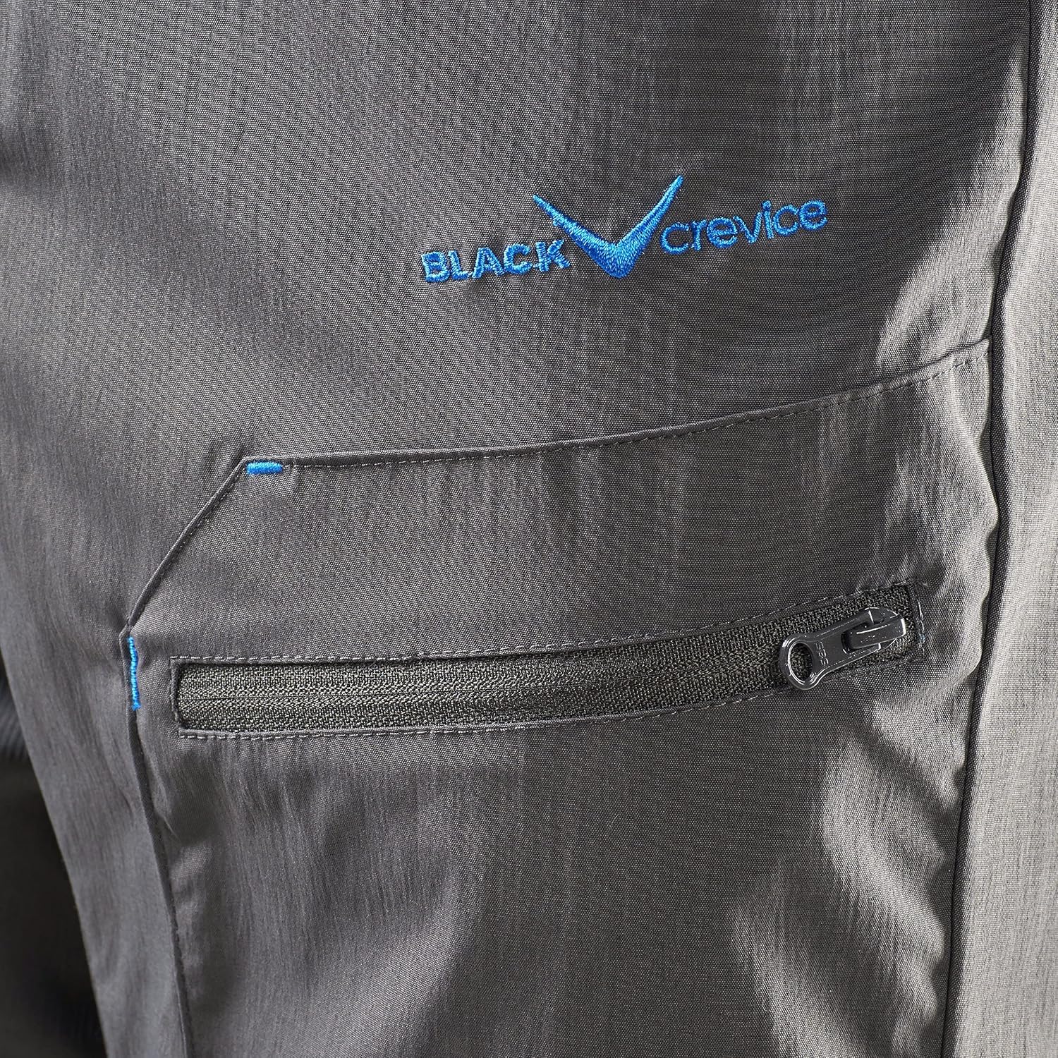 Detalle 2 de Black Crevice: Pantaloncini da Trekking da Uomo