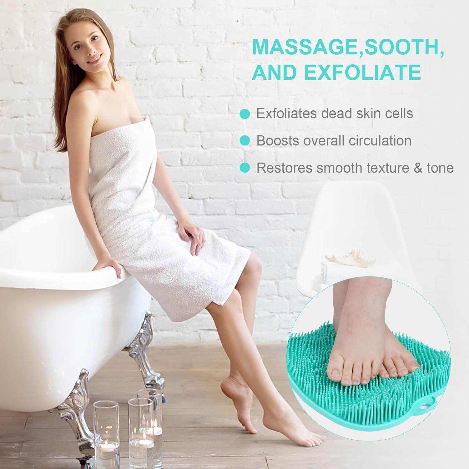 Thumbnail 2 de ACWOO Foot Scrubber 28x24 cm