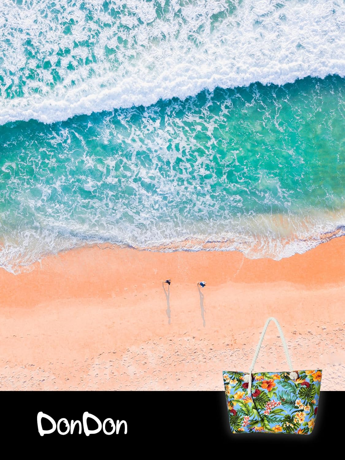 Thumbnail 5 de DonDon Borsa da spiaggia grande 58 x 38 x 18 cm
