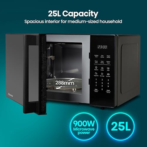 Thumbnail 3 de Hisense H25MOBS7HUK 25-Litre Microwave: practical, multi-level cooking for everyday meals