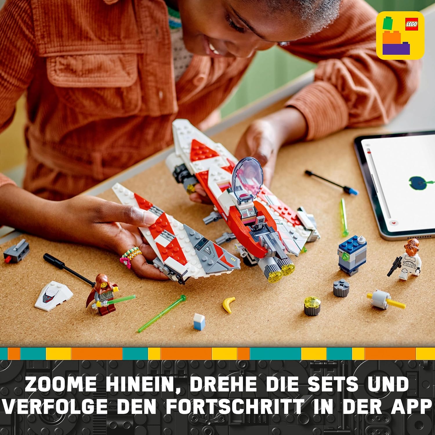 Thumbnail 5 de LEGO Star Wars Jedi Bobs Sternjäger (75388) – Bauspielzeug für Fans ab 8 Jahren