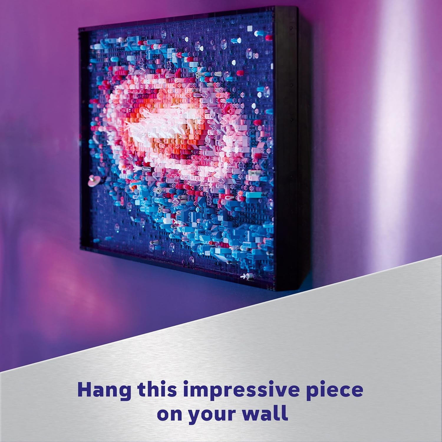 Thumbnail 5 de LEGO Art The Milky Way Galaxy (31212): A Detailed Wall Art Kit for Space Buffs