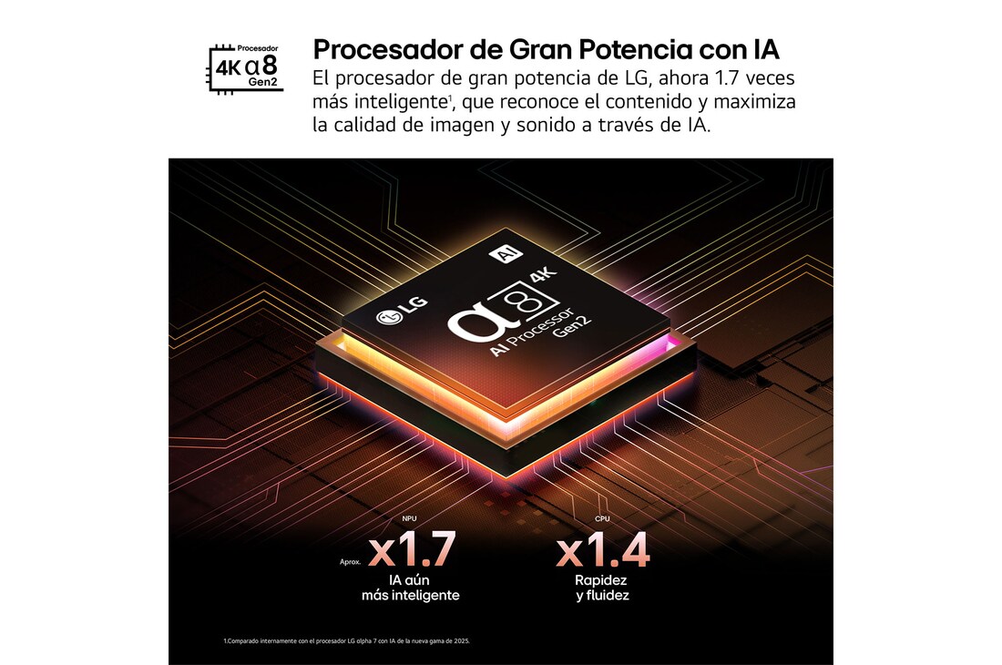 Thumbnail 4 de LG QNED85 86" QNED evo AI MiniLED 4K 2025