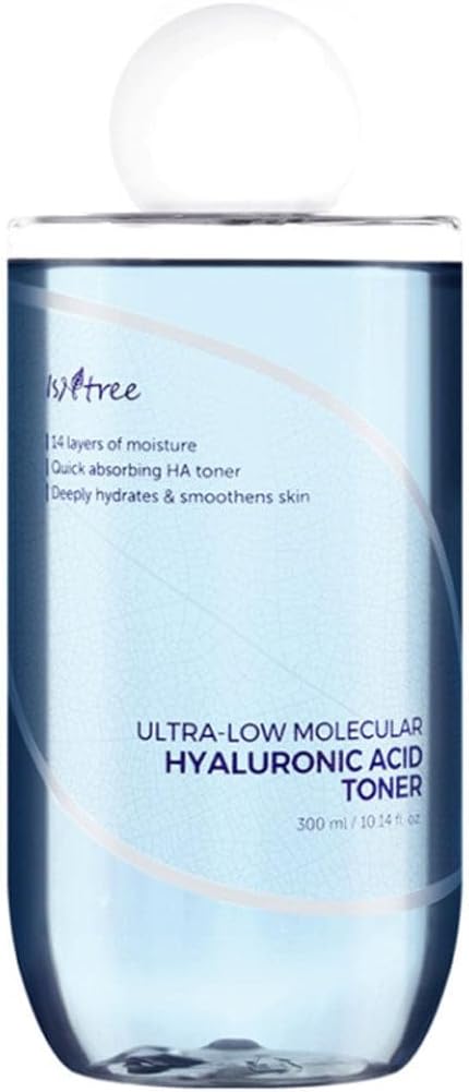 Thumbnail 3 de ISNTREE Ultra-Low Molecular Hyaluronic Acid Toner (300 ml): il toner all’acido ialuronico per rinfrescare e idratare