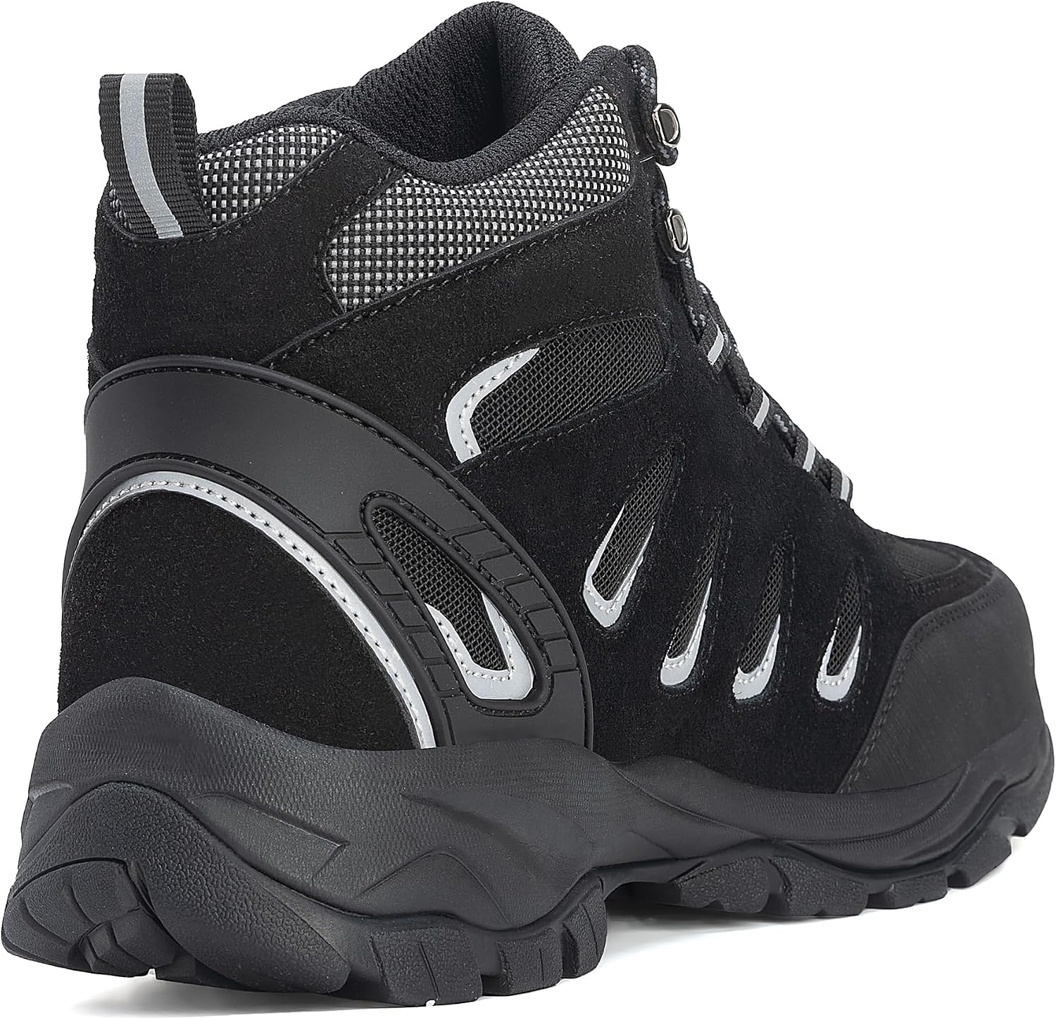 Detalle de EARLDE Herren Wanderschuhe Knöchelhoch – Wasserdichte Trekkingstiefel für Outdoor-Abenteuer