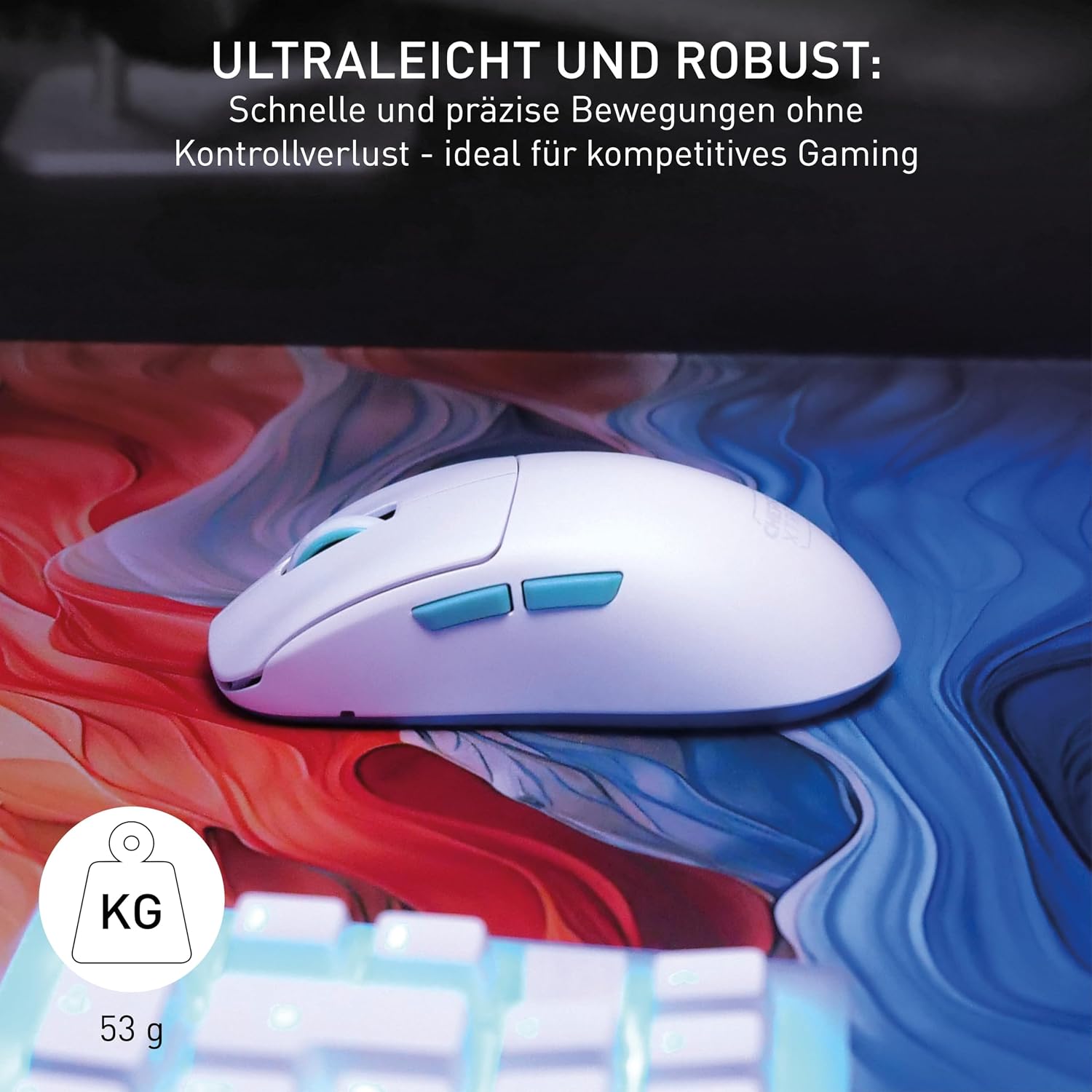 Thumbnail 4 de CHERRY XTRFY M68 Wireless Gaming-Maus