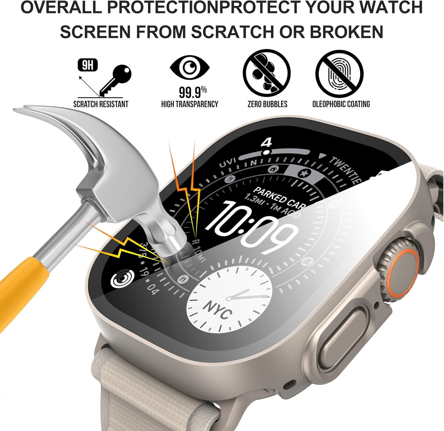 Thumbnail 4 de Diruite 2-Pack Screen Protector 49mm