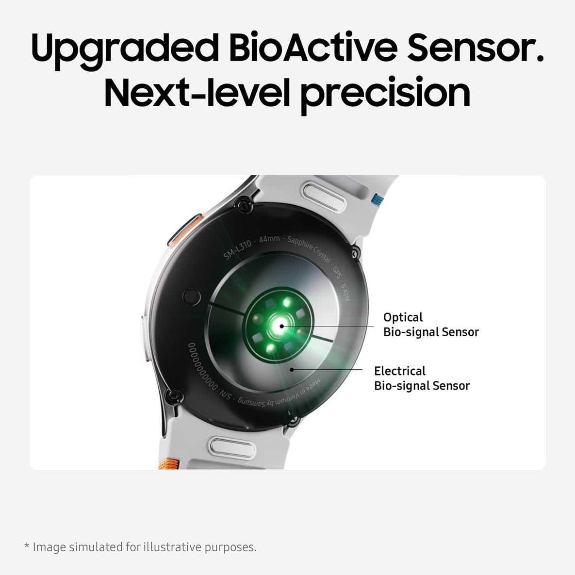 Thumbnail 3 de Samsung Galaxy Watch7 Khaki with Galaxy AI (44mm, LTE) with 3 Year Extended Warranty