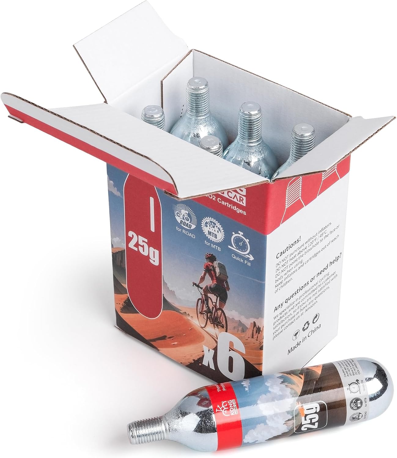 Thumbnail 6 de KONG MING CAR CO2 cartridges 16g
