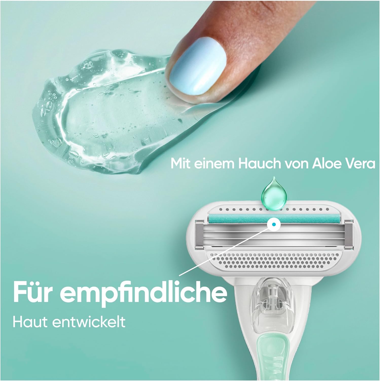 Thumbnail 4 de Gillette Venus Smooth Sensitive 8 Ersatzklingen