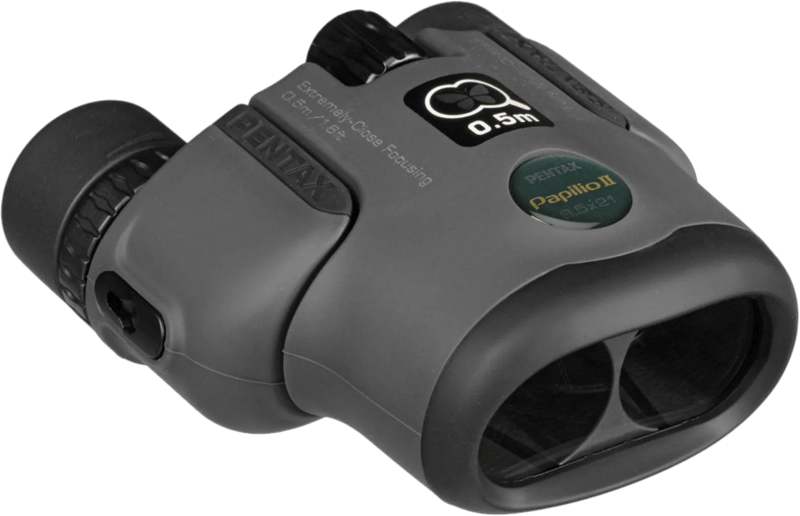 Detalle de Pentax UP II 8.5x Papilio II – Kompaktes Fernglas mit Makrofunktion