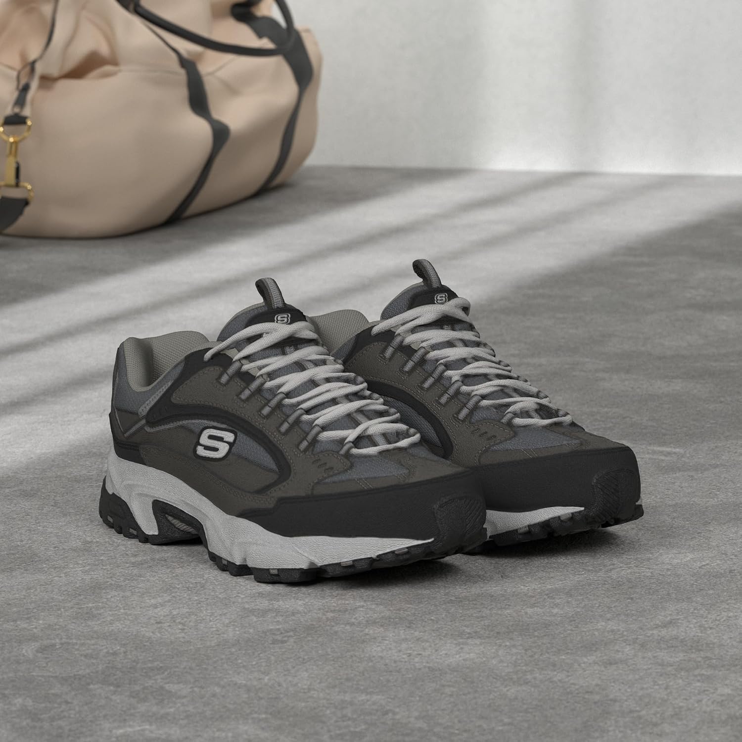 Detalle de Skechers Men's Stamina Nuovo Cutback Lace-Up Sneaker