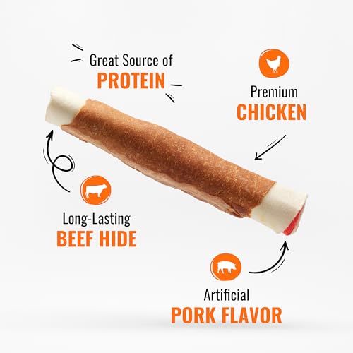 Detalle 2 de Good 'n' Fun Roll Long-Lasting Dog Treat for Large Dogs, 6 Count